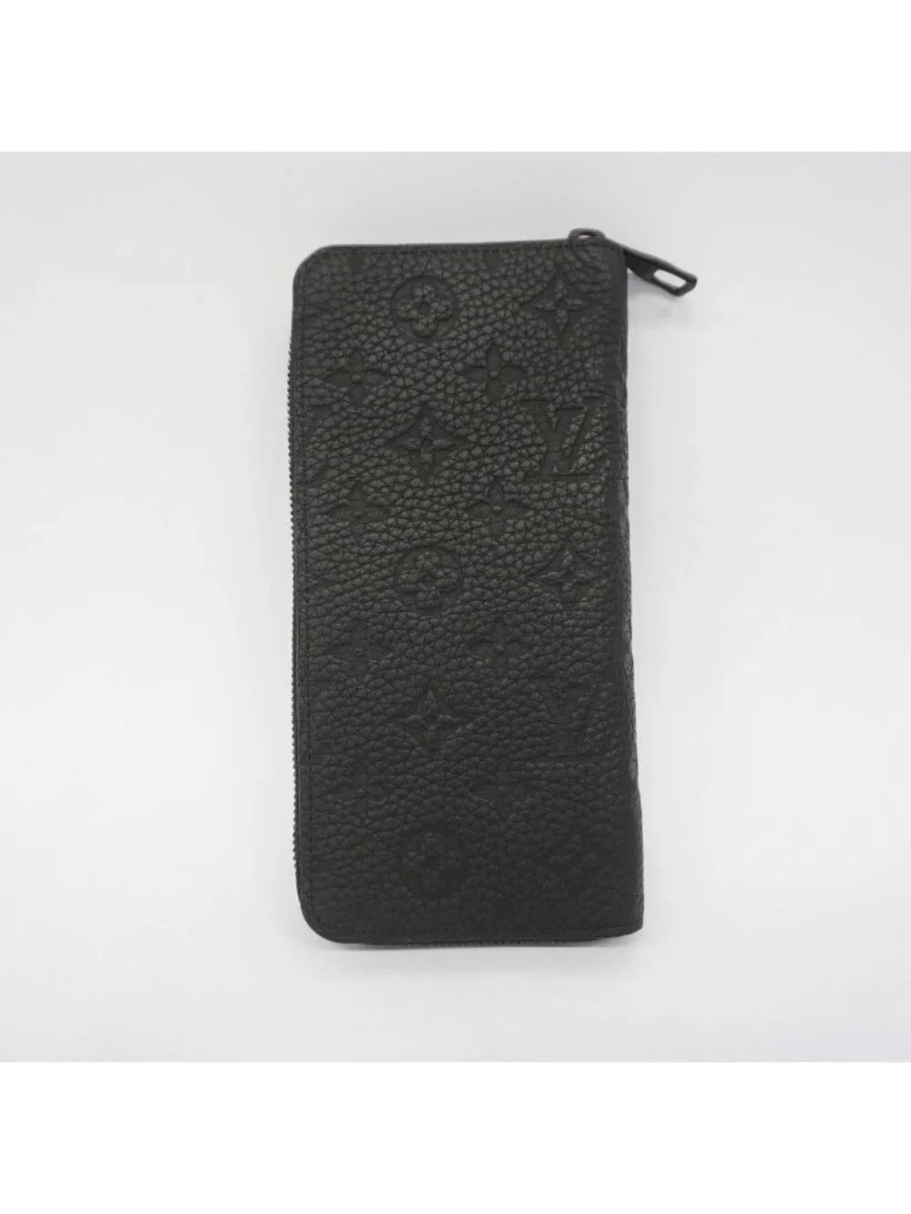 Louis Vuitton Wallet Monogram Taurillon Zippy Walletvertical Noir